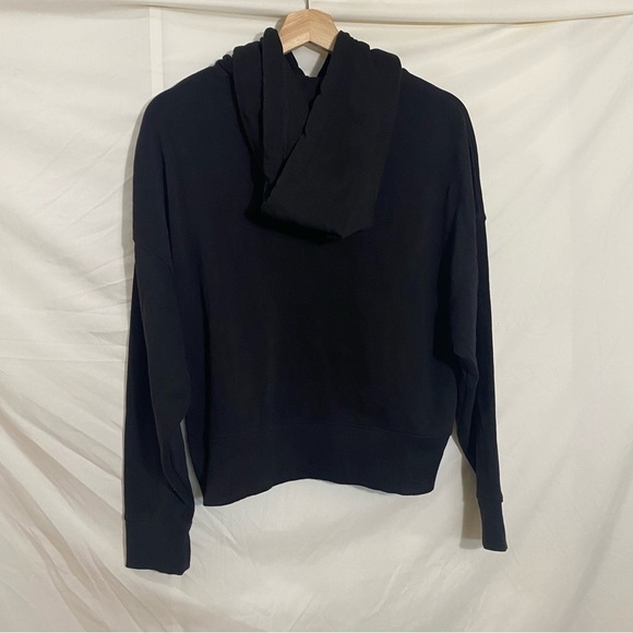 Hello Kitty black women’s cotton lounge casual pullover sweater hoodie  size XL - Picture 5 of 9